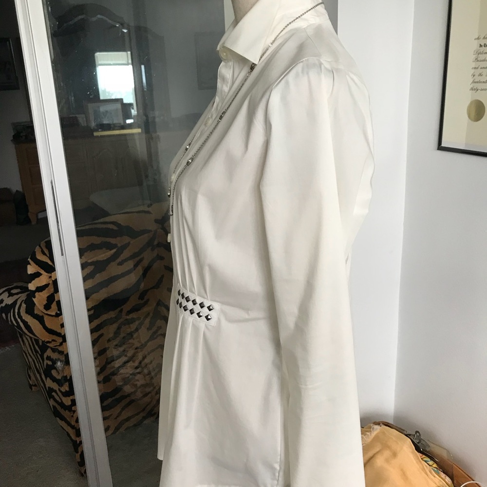 Cute White Cabi Blouse S